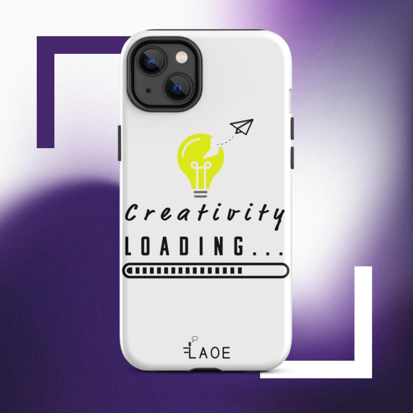 Creativity Loading...Tough iPhone case