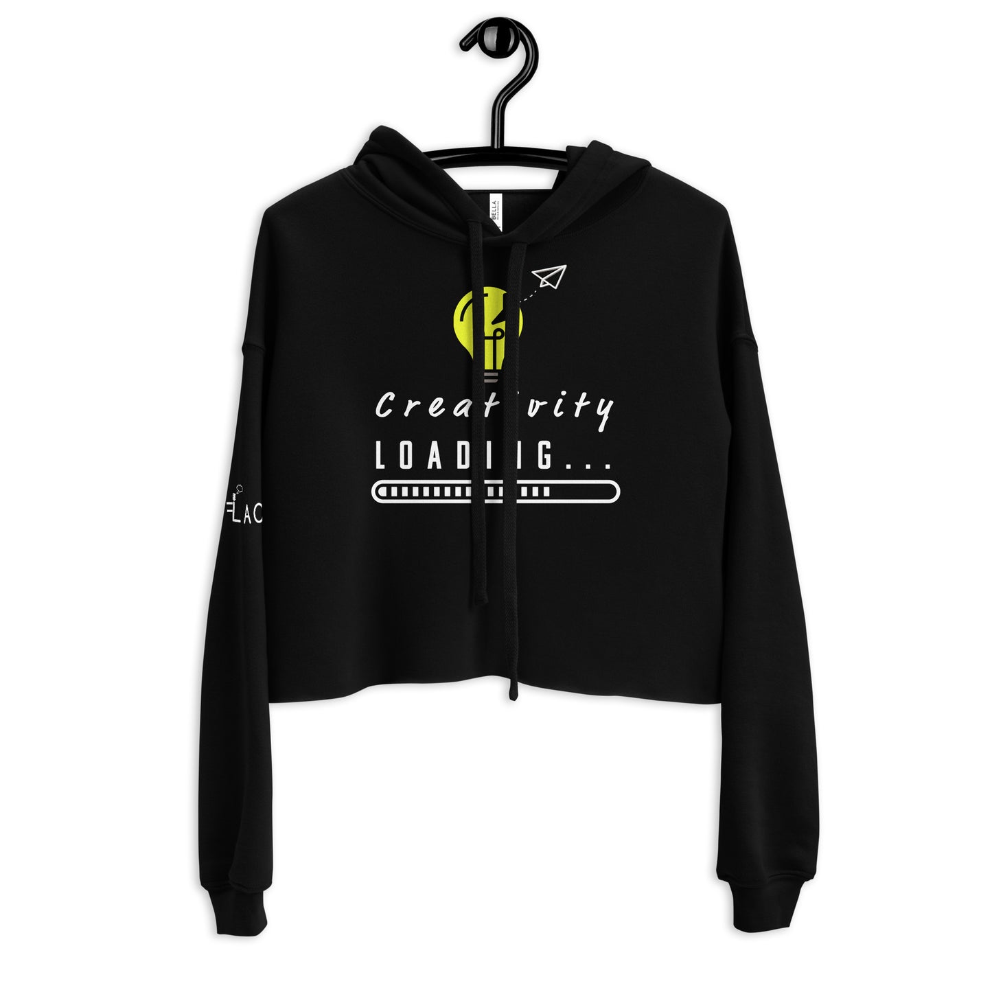 Creativity Loading...Crop Hoodie